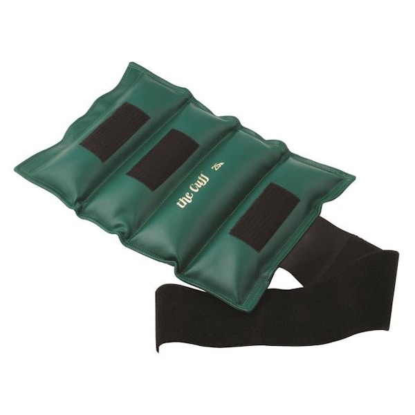 The Cuff The Cuff 10-2519 25 lbs Deluxe Ankle & Wrist Weight; Green 226360 - main